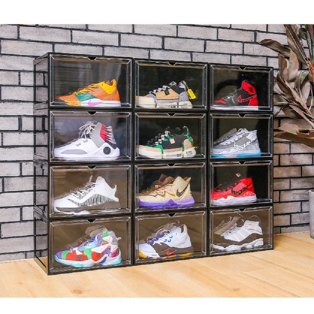 Thicken Clear Plastic Basketball Sport Shoes Dustproof Storage Boxes Transparent Sneaker Box Stackable boot Organizer Box for Famlily
Thicken Clear Plastic Basketball Sport Shoes Dustproof Storage Boxes Transparent Sneaker Box Stackable boot Organizer Box for Famlily