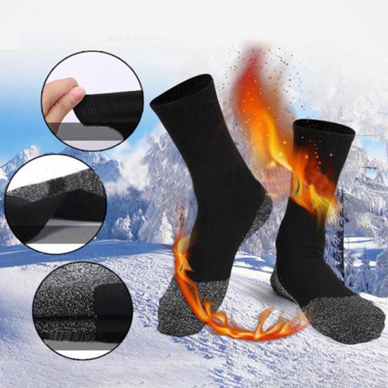 Outdoor Winter Self Heating Heated Socks Unisex Thermal Work Boot Warm Feet Comfort Health Heat Guard Hiking Ski Sports Socks, Black
Outdoor Winter Self Heating Heated Socks Unisex Thermal Work Boot Warm Feet Comfort Health Heat Guard Hiking Ski Sports Socks, Black