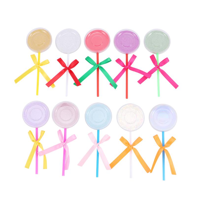 10 Pcs Color Random Bowknot False Eyelashes Packaging Box Round Lollipop Eyelashes Case Lashes Storage Box Protector
10 Pcs Color Random Bowknot False Eyelashes Packaging Box Round Lollipop Eyelashes Case Lashes Storage Box Protector