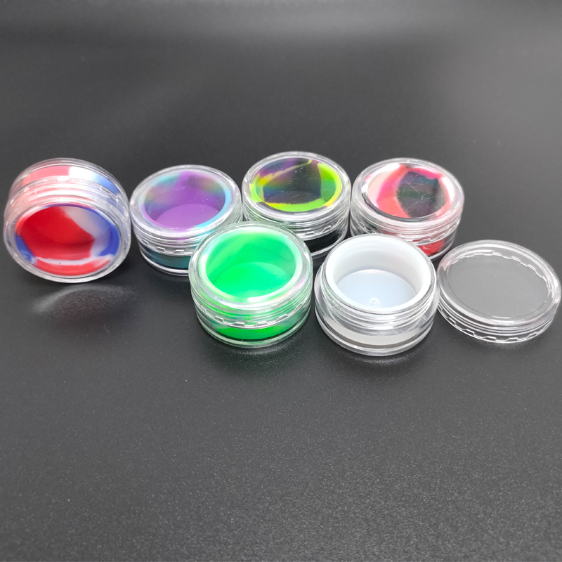 Acrylic Jars Dab Wax Container With Silicone Liner 5 Ml Silicone Container Abs Non-stick Dab Bho Oil Jars Tool Storage Jar Holder Vape
Acrylic Jars Dab Wax Container With Silicone Liner 5 Ml Silicone Container Abs Non-stick Dab Bho Oil Jars Tool Storage Jar Holder Vape
