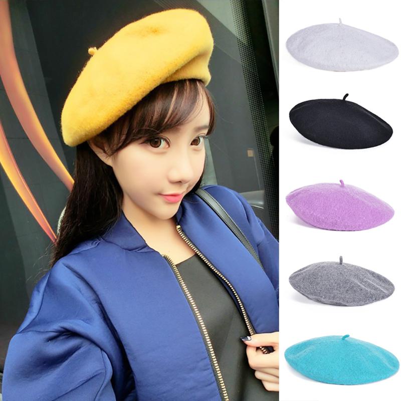 2020 Women Solid Color Beret French Artist Warm Wool Winter Beanie Hat Retro Vintage Plain Beret Elegant Ladies Girls, Mz003-12
2020 Women Solid Color Beret French Artist Warm Wool Winter Beanie Hat Retro Vintage Plain Beret Elegant Ladies Girls, Mz003-12