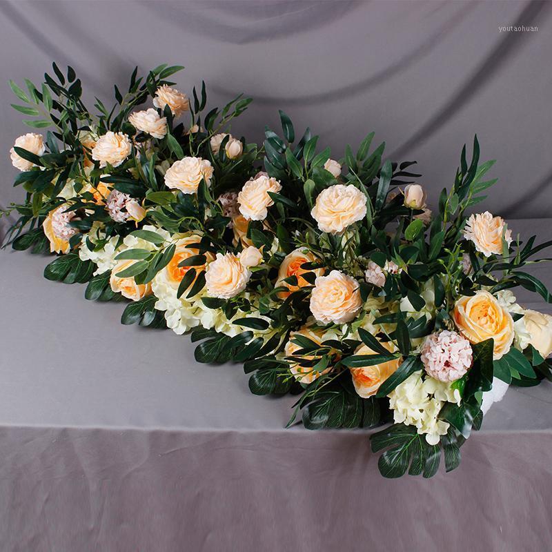Flone 50cm/100cm Artificial Silk fake Rose Flowers Row for Wedding home party arch backdrop decorative flower Decoration floral1, Red
Flone 50cm/100cm Artificial Silk fake Rose Flowers Row for Wedding home party arch backdrop decorative flower Decoration floral1, Red