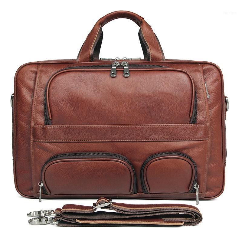 Multifunction Crazy horse Genuine Leather Men Briefcase fit 17" pc Laptop Bag tote Vintage Male Big Shoulder Bag Travel Duffel1, Black
Multifunction Crazy horse Genuine Leather Men Briefcase fit 17" pc Laptop Bag tote Vintage Male Big Shoulder Bag Travel Duffel1, Black