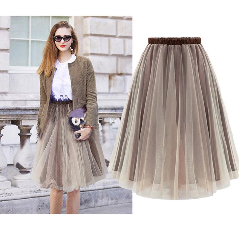 GGRIGHT 2021 Summer Tulle Skirts Womens Midi Pleated Skirt Ball Gown Skirt Women Elastic High Waist Mesh Tutu
GGRIGHT 2021 Summer Tulle Skirts Womens Midi Pleated Skirt Ball Gown Skirt Women Elastic High Waist Mesh Tutu