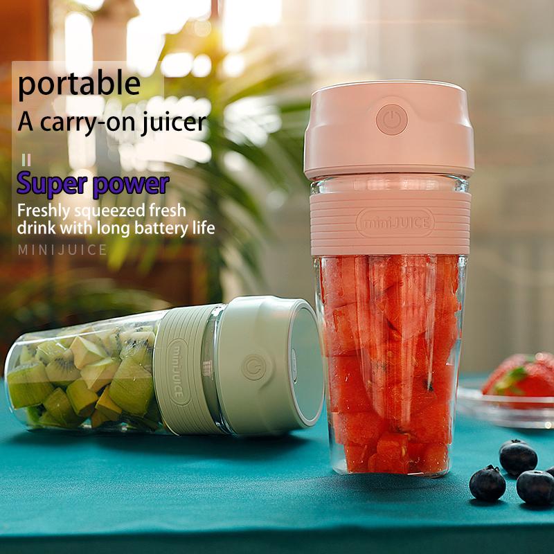 Portable Electric Juicer Blender USB Mini Fruit Mixers Juicers Fruit Extractors Milkshake Multifunction Juice Maker Machine
Portable Electric Juicer Blender USB Mini Fruit Mixers Juicers Fruit Extractors Milkshake Multifunction Juice Maker Machine