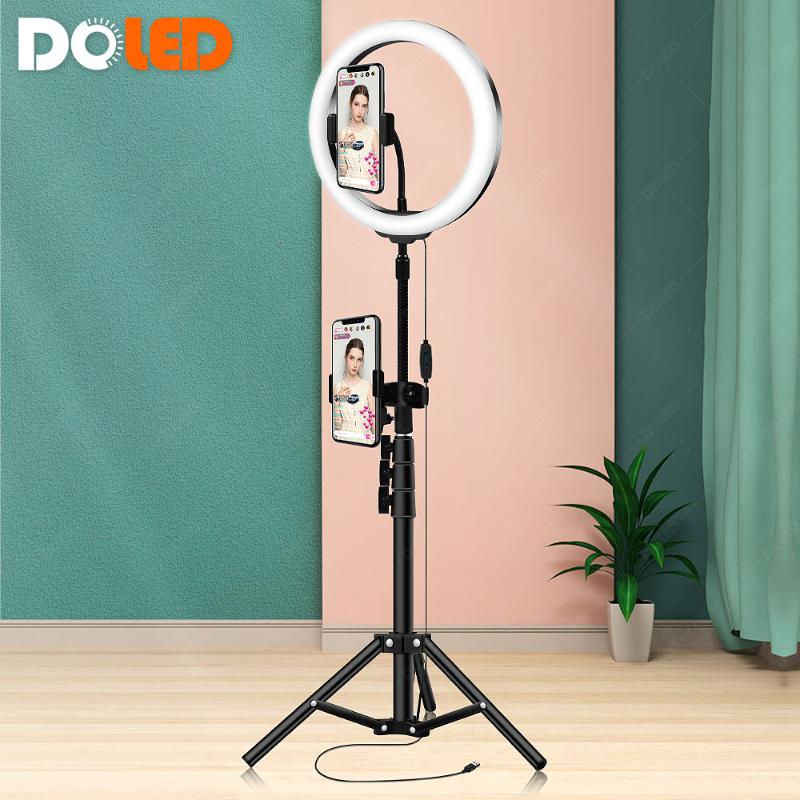 Photo Studio RingLight Live Stream Kit for TikTok YouTube Selfie Vlog Video Photographic Lighting Phone Ring Light with Tripod
Photo Studio RingLight Live Stream Kit for TikTok YouTube Selfie Vlog Video Photographic Lighting Phone Ring Light with Tripod