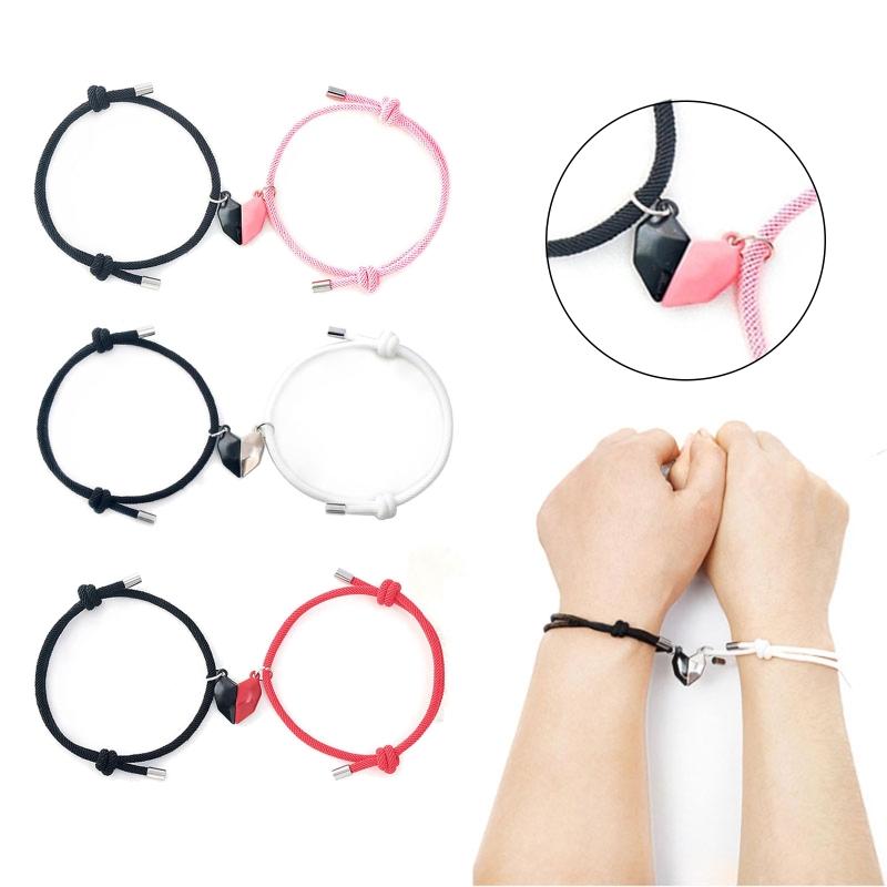Charm Bracelets Magnetic Couple For Boyfriend Girlfriend Long Distance Love Friendship Friend Sister Mutual Attraction
Charm Bracelets Magnetic Couple For Boyfriend Girlfriend Long Distance Love Friendship Friend Sister Mutual Attraction