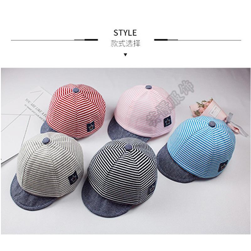 Wide Brim Hats Children's Korean-style Five-Star Stripes Hat Children Cotton Cloth Casual, As pic
Wide Brim Hats Children's Korean-style Five-Star Stripes Hat Children Cotton Cloth Casual, As pic