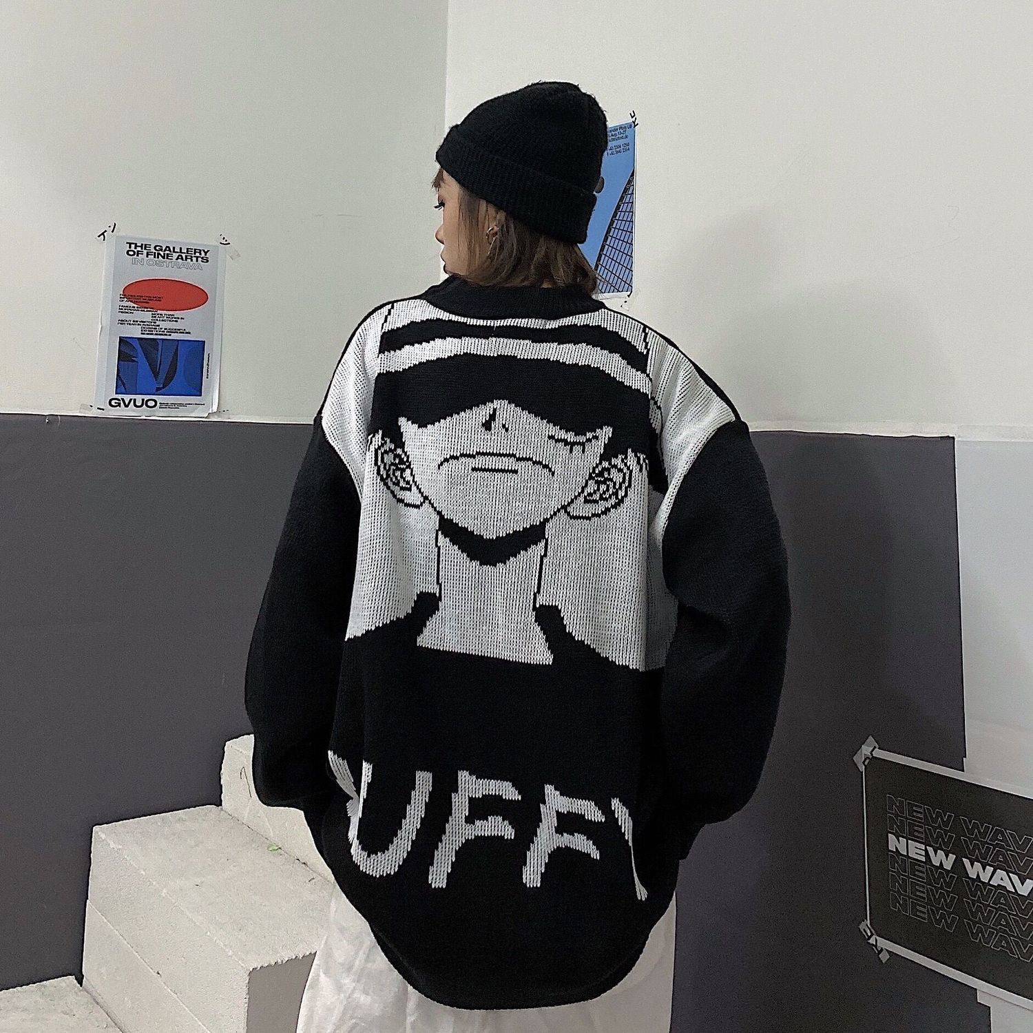 2021 High quality Street Hip-hop Male Female Jumper Beautiful Trend Around the Neck Sweater Tide G3AD
2021 High quality Street Hip-hop Male Female Jumper Beautiful Trend Around the Neck Sweater Tide G3AD