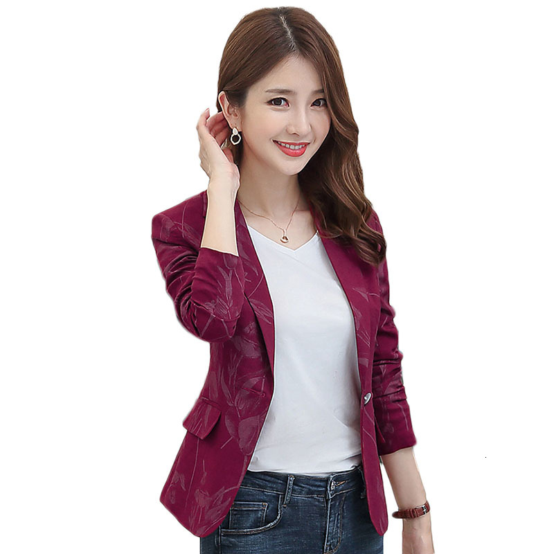 2021 New Autumn Korean Slim Retro Printing Small Jacket Female Office Lady Single Breasted Blazer Casual Women Suit Coat 90 X6lz, Black
2021 New Autumn Korean Slim Retro Printing Small Jacket Female Office Lady Single Breasted Blazer Casual Women Suit Coat 90 X6lz, Black