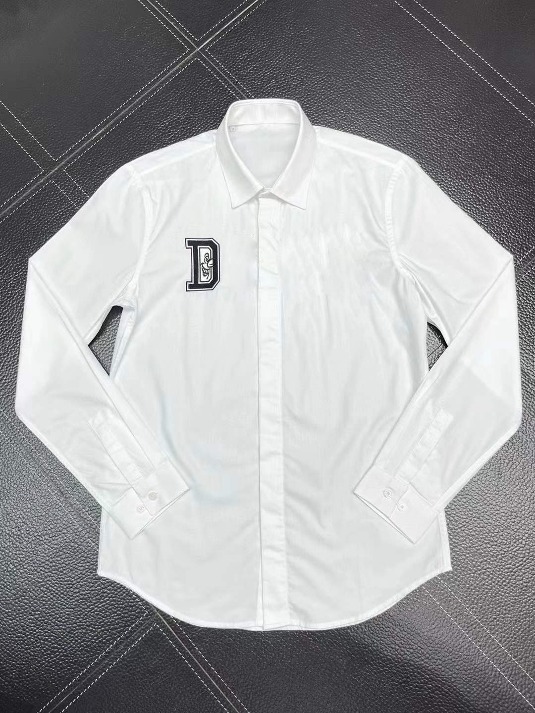 Mens Designer Shirts Brand Clothing Men Long Sleeve Dress Shirt Hip Hop Style High Quality Cotton Tops 10392, White
Mens Designer Shirts Brand Clothing Men Long Sleeve Dress Shirt Hip Hop Style High Quality Cotton Tops 10392, White
