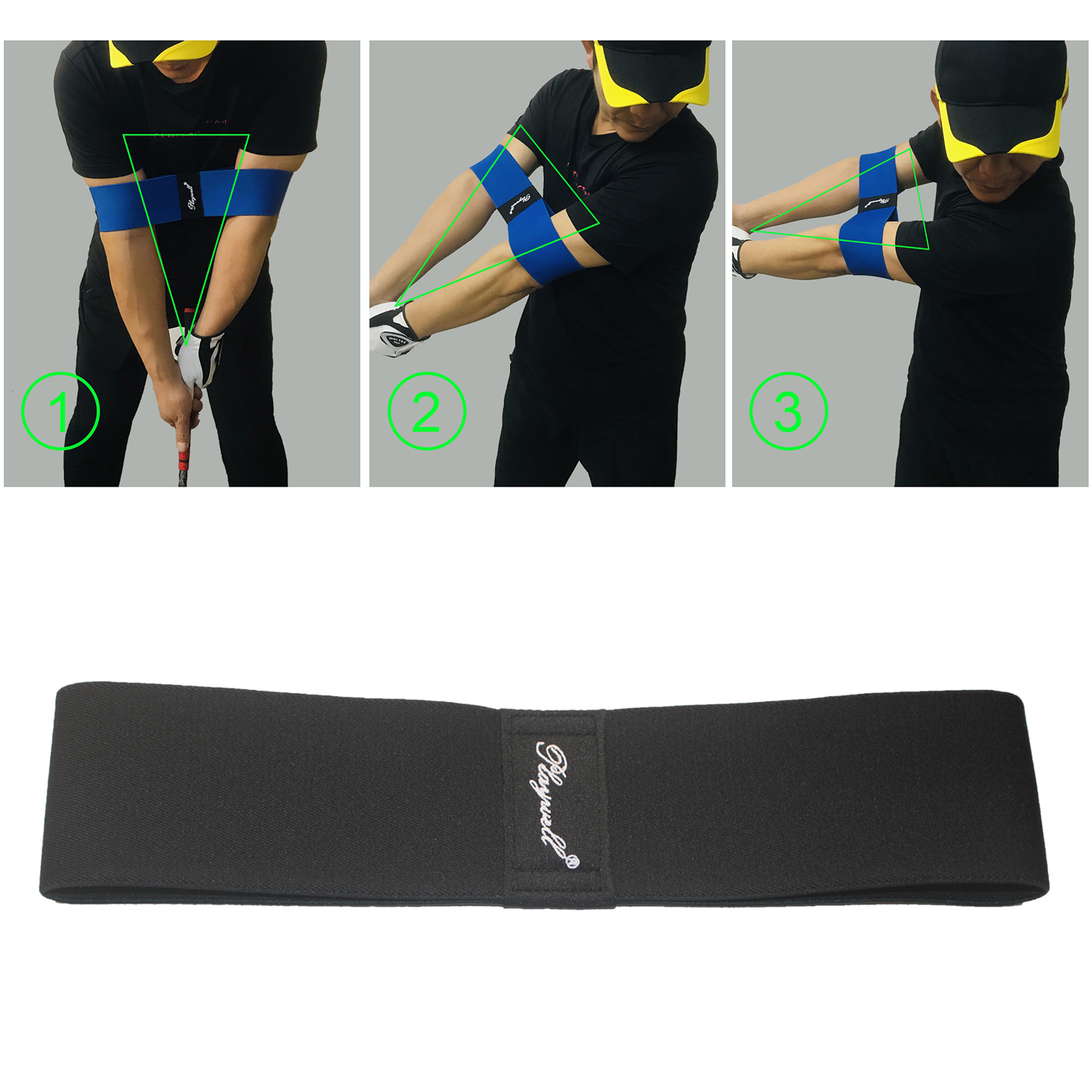 Golf Swing Trainer Arm Band Posture Motion Correction Belt, Professional Training Aid for Mens Womens Golfer Beginner Practice
Golf Swing Trainer Arm Band Posture Motion Correction Belt, Professional Training Aid for Mens Womens Golfer Beginner Practice