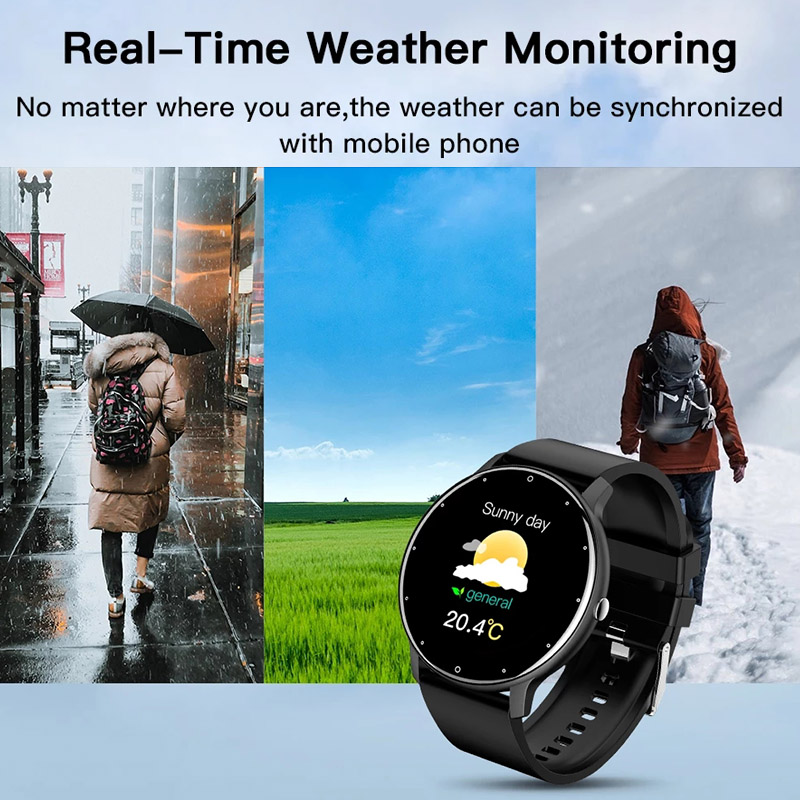 Bluetooth Smart Watch Men Woman Wristband Heart Rate Blood Pressure Wristwatch Sport Fitness Watch IP67 Waterproof Smartwatch For
