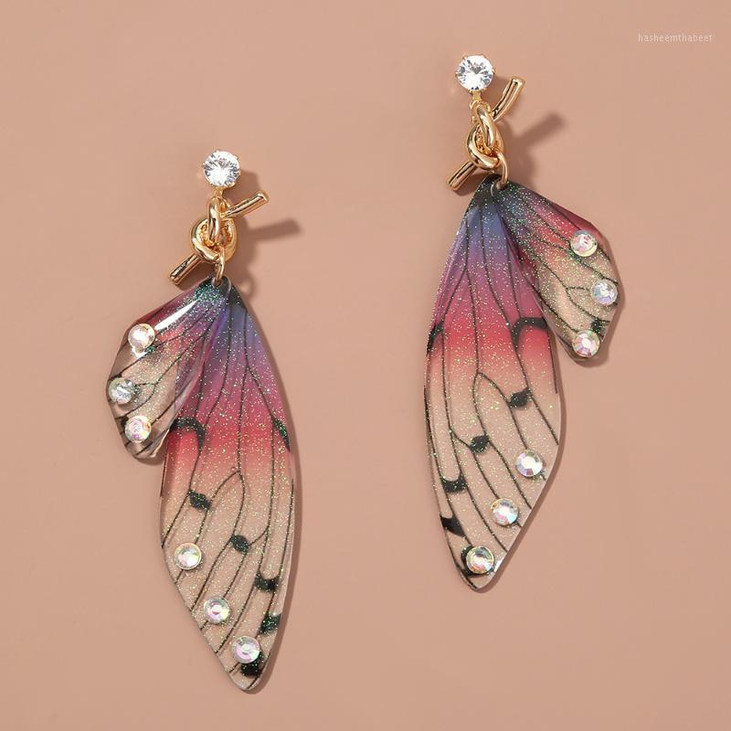 Hoop & Huggie Women Simple Retro Style Earrings Colorful Butterfly Symmetrical Red Green Color Fashion Jewelry1
Hoop & Huggie Women Simple Retro Style Earrings Colorful Butterfly Symmetrical Red Green Color Fashion Jewelry1