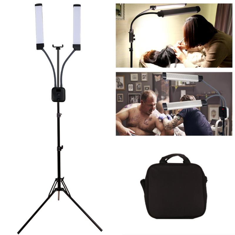 GSKAIWEN 40W LED Photographic Light Dimmable 3000-6000K Makeup Beauty Light Eyebrow Tattoo Lamp Studio Video with Tripod
GSKAIWEN 40W LED Photographic Light Dimmable 3000-6000K Makeup Beauty Light Eyebrow Tattoo Lamp Studio Video with Tripod