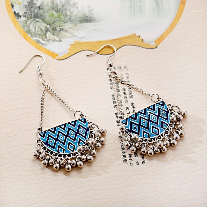 Dangle & Chandelier Bohemian Semicircle Blue Silver Color Tassel Earrings Summer Vintage Style Orecchini Etnici1
Dangle & Chandelier Bohemian Semicircle Blue Silver Color Tassel Earrings Summer Vintage Style Orecchini Etnici1