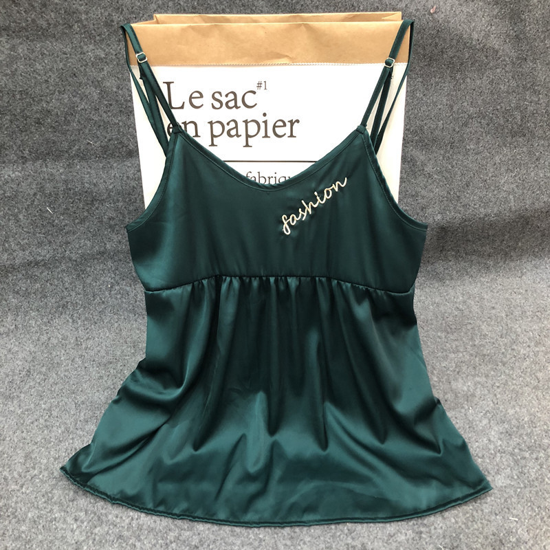 JRMISSLI 7 Piece Silk Satin Pajamas femme Pyjamas Women Sleepwear Pijama Women Pajamas Suit Female Sexy lingerie home wear 201027wtt