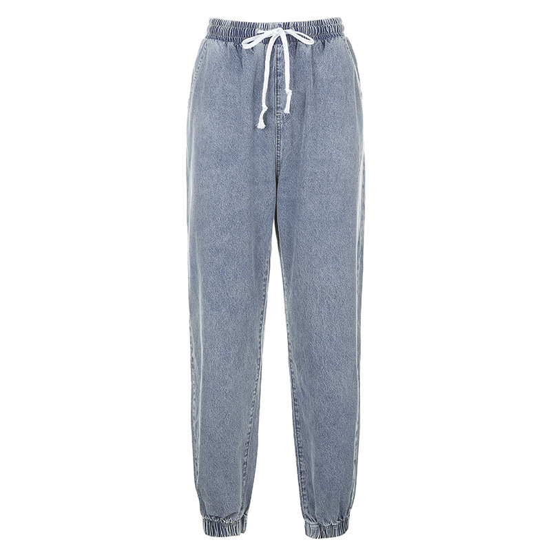 New Elastic 2021 Waistband Blue Light Denim Sweatpants Jeans -autumn Woman Pants Nv9m HIPV, Sky blue
New Elastic 2021 Waistband Blue Light Denim Sweatpants Jeans -autumn Woman Pants Nv9m HIPV, Sky blue