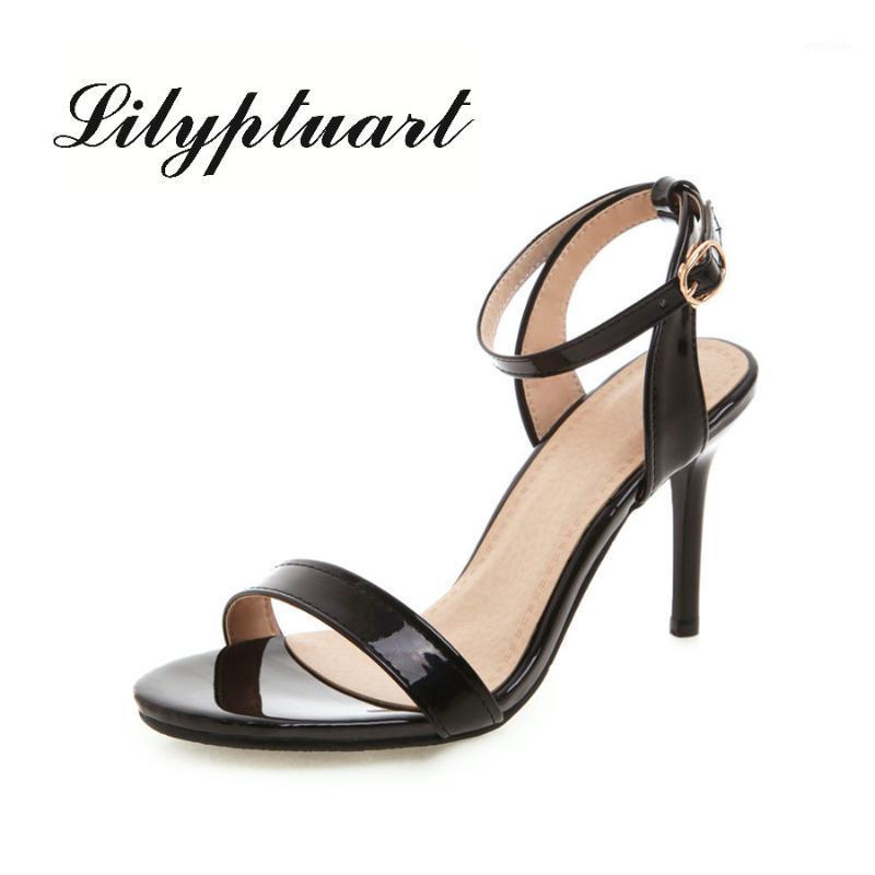 2020 summer open toe women's sandals feet nude with round head super high heel women's shoes rubber sole high heel sand1, Black
2020 summer open toe women's sandals feet nude with round head super high heel women's shoes rubber sole high heel sand1, Black