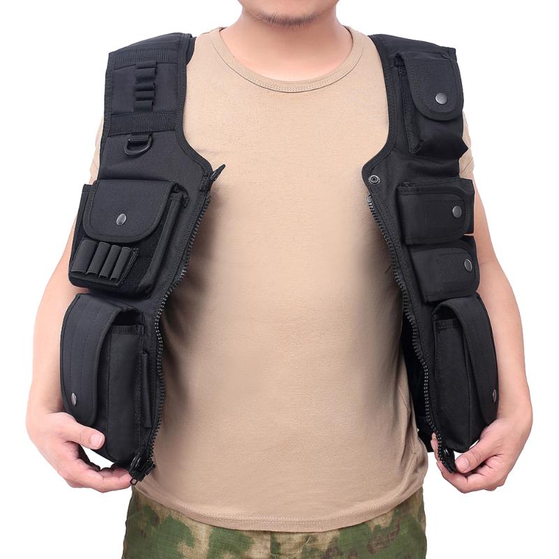 Outdoor Armor Vest Hunting Armor Vest Gear Adjustable Combat Training CS Gaming Chest Protector, Black
Outdoor Armor Vest Hunting Armor Vest Gear Adjustable Combat Training CS Gaming Chest Protector, Black