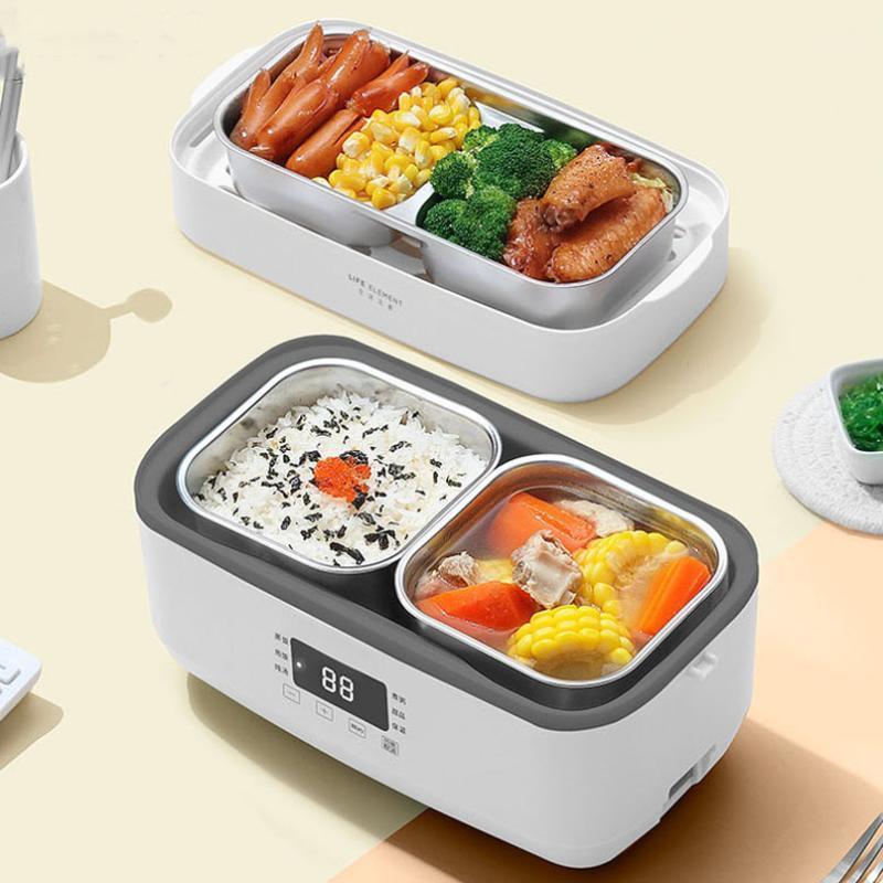 Electric Lunch Box Multifunction Rice Cooker Warmer Stainless Steel Portable Double-layer Heated Lunch Box Travel 220V1
Electric Lunch Box Multifunction Rice Cooker Warmer Stainless Steel Portable Double-layer Heated Lunch Box Travel 220V1