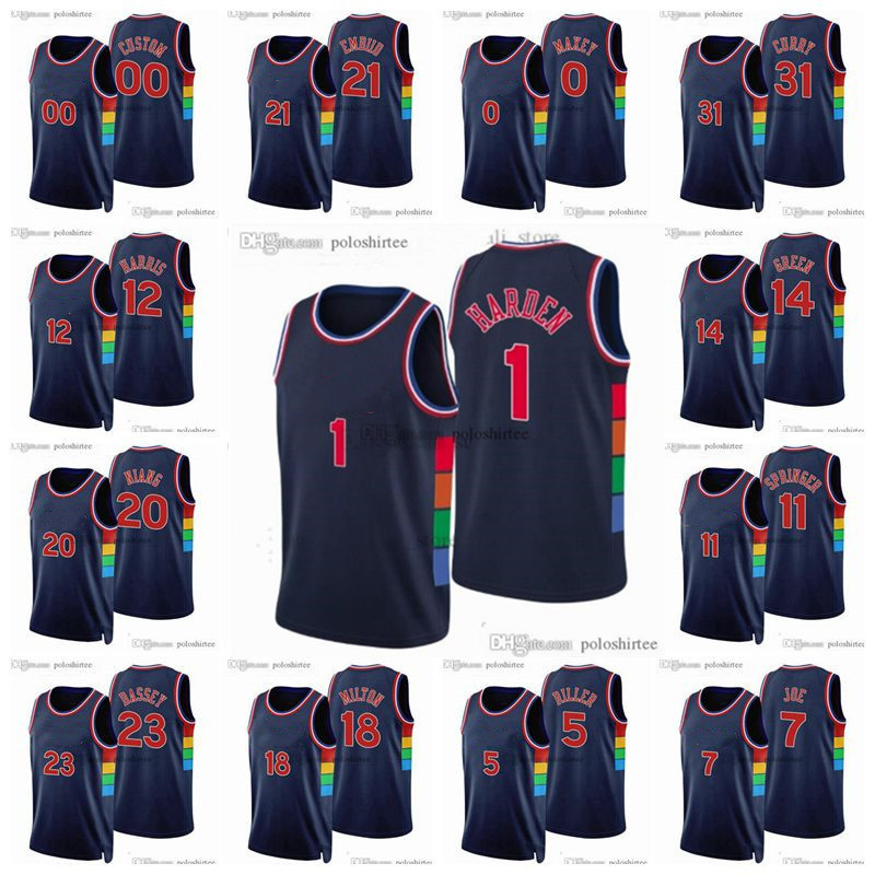 2022 75th Diamond Anniversary Jerseys Basketball City Tobias Harris Joel Embiid 1 James Harden Matisse Thybulle Jaden Springer Tyrese Maxey Furkan Korkmaz Edition, As photo
2022 75th Diamond Anniversary Jerseys Basketball City Tobias Harris Joel Embiid 1 James Harden Matisse Thybulle Jaden Springer Tyrese Maxey Furkan Korkmaz Edition, As photo