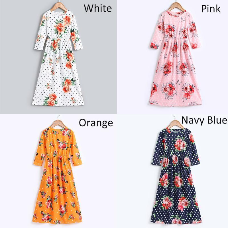 6 8 10 12 Years Old Girls Floral Maxi Dress with Pockets Bohemian Long Gown 3/4 Sleeve Ankle Length Vintage Casual Frock Clothes1, Black
6 8 10 12 Years Old Girls Floral Maxi Dress with Pockets Bohemian Long Gown 3/4 Sleeve Ankle Length Vintage Casual Frock Clothes1, Black
