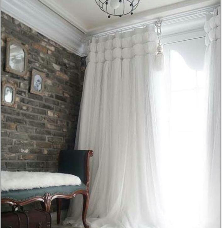 Korean Princess Style white lant Window Blackout Curtains For Living room girls Bedding room Drapes Cotinas para sala decorative1
Korean Princess Style white lant Window Blackout Curtains For Living room girls Bedding room Drapes Cotinas para sala decorative1