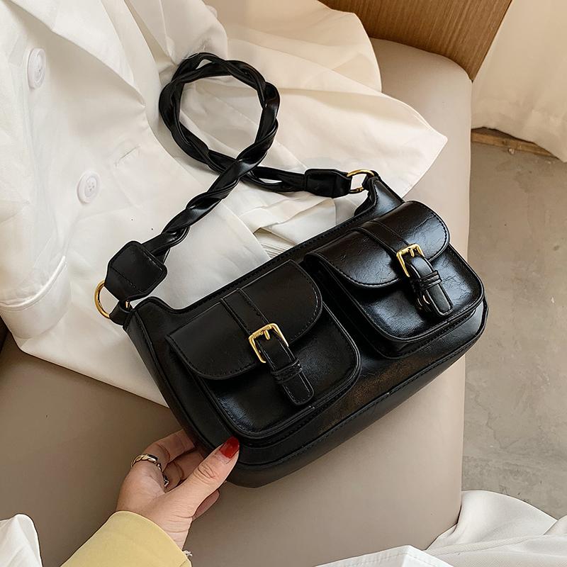 2021 Double Pocket PU Leather Shoulder Bags Women 2021 Hand Bag Women's Trending Crossbody Cross Body Handbags, Beige
2021 Double Pocket PU Leather Shoulder Bags Women 2021 Hand Bag Women's Trending Crossbody Cross Body Handbags, Beige