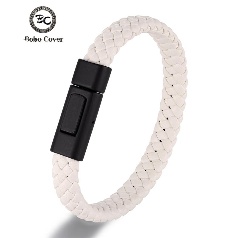Charm Bracelets Vintage Simple Braided PU White Leather Bracelet Men Handmade Bangles Pulseras Male Woven Wristband Women Jewelry Gift
Charm Bracelets Vintage Simple Braided PU White Leather Bracelet Men Handmade Bangles Pulseras Male Woven Wristband Women Jewelry Gift