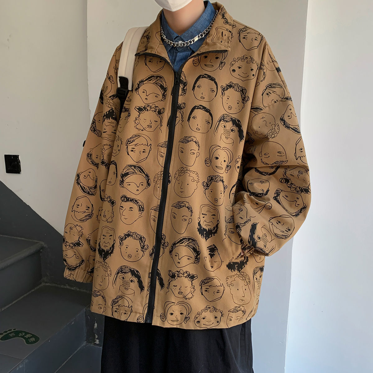 Spring 2021 Men's New Release Youth's Outer Wear Male Non-iron Jacket Fashion ZLBD, Matcha green.
Spring 2021 Men's New Release Youth's Outer Wear Male Non-iron Jacket Fashion ZLBD, Matcha green.