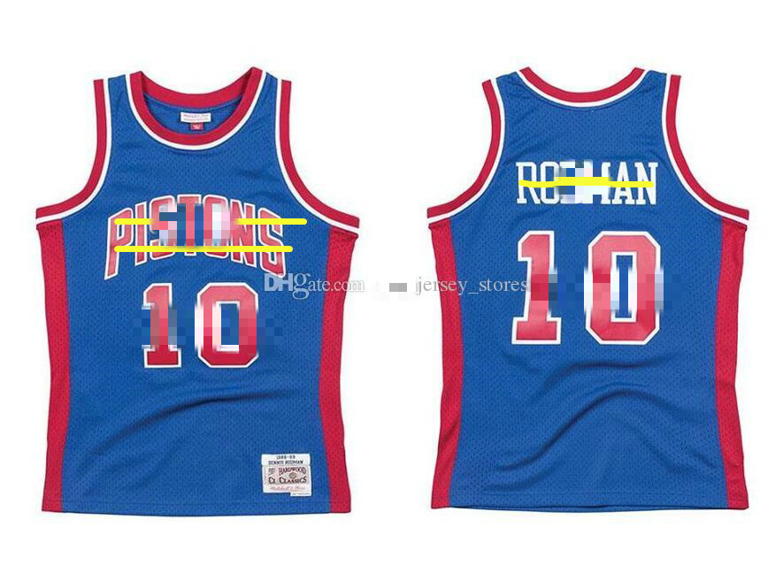Mens basketball Detroit Pistons 10Dennis Rodman Mitchell&Ness 1988-89 Hardwoods Classics Authentic Jersey
Mens basketball Detroit Pistons 10Dennis Rodman Mitchell&Ness 1988-89 Hardwoods Classics Authentic Jersey