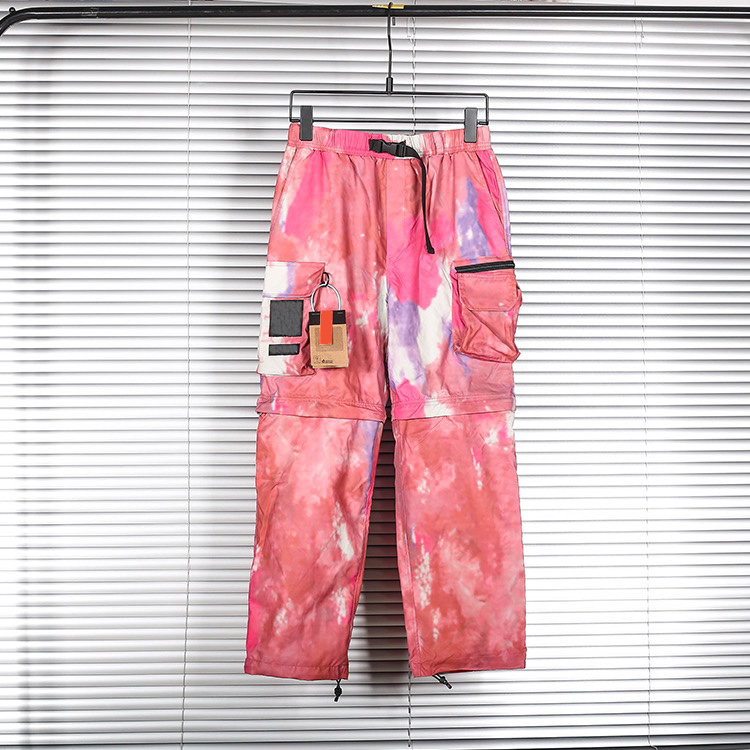 2021 sports hip hop designer pants men pants travel Camouflage tie dye high quality cotton Detachable leg Multi Pocket YKK zipper trousers, Black
2021 sports hip hop designer pants men pants travel Camouflage tie dye high quality cotton Detachable leg Multi Pocket YKK zipper trousers, Black