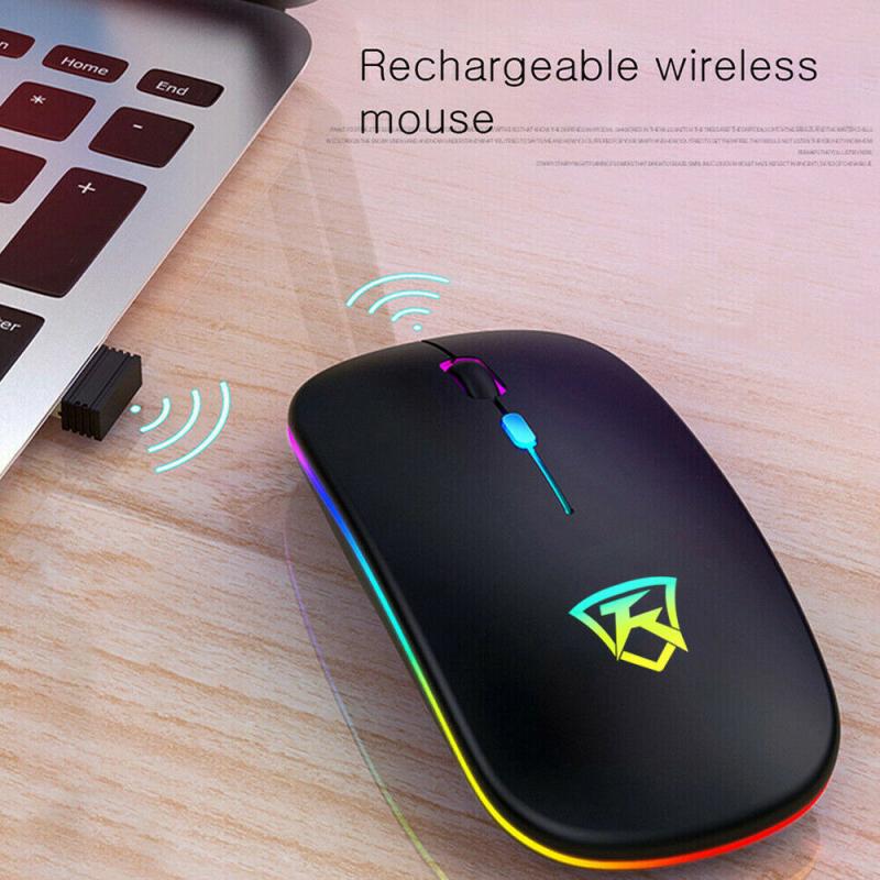 Wireless Mouse With USB Receiver Ultra Slim 2.4GHz Optical Mouse 1600DPI USB Rechargeable Wireless For PC Laptop Silent keys
Wireless Mouse With USB Receiver Ultra Slim 2.4GHz Optical Mouse 1600DPI USB Rechargeable Wireless For PC Laptop Silent keys