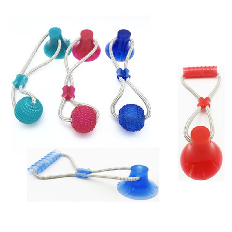 Dog Interactive Activity Toy Doggy Suction Cup Push Ropeball TugToy TPR ball for Pet Tooth Cleaning 
Dog Interactive Activity Toy Doggy Suction Cup Push Ropeball TugToy TPR ball for Pet Tooth Cleaning