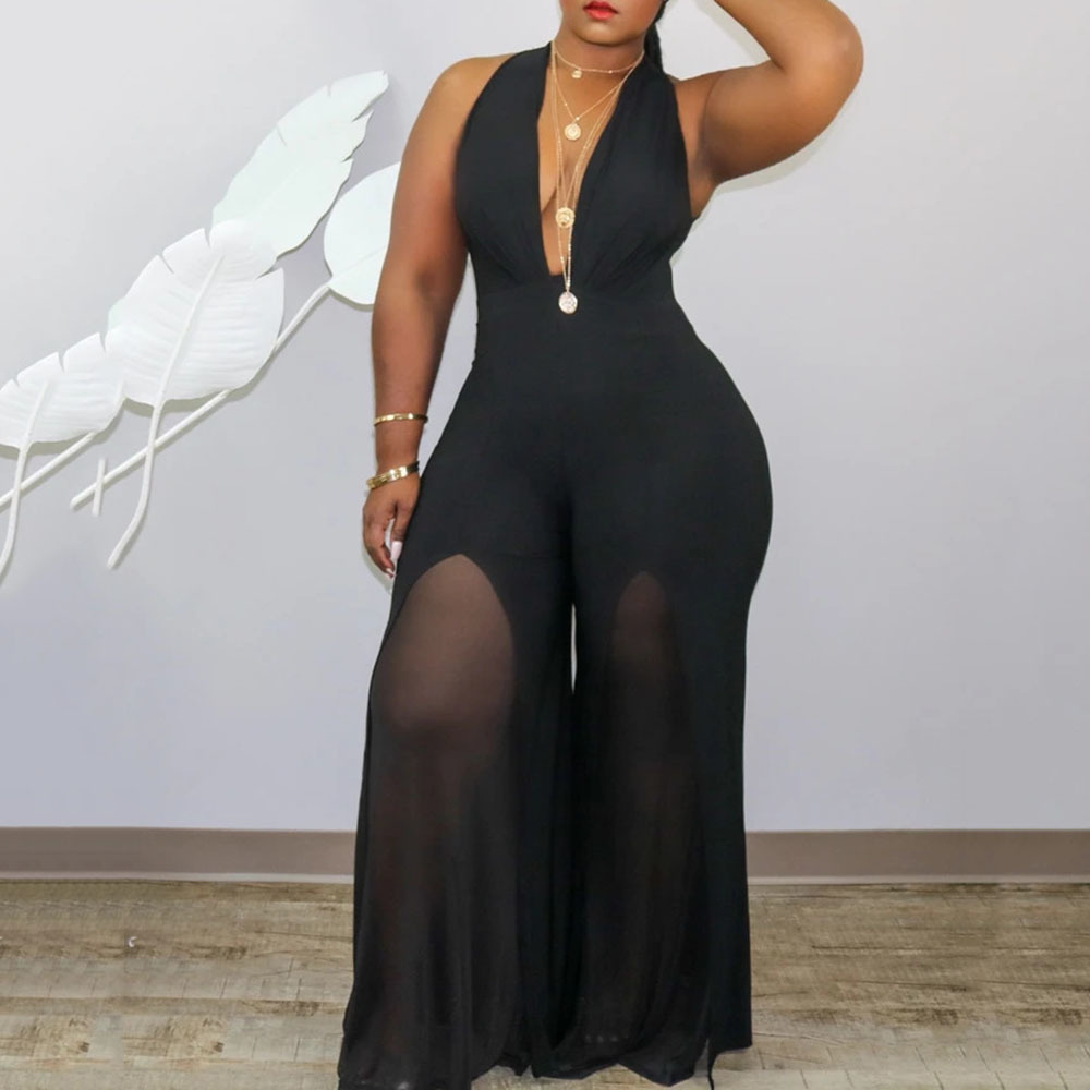 2021 Xl-5xl Plus Size Decorate in v Deep Sexy Monkey Women Apes Club Patchwork Chiffon Party View Through Pants Burn Long Monkeys Ab36, White
2021 Xl-5xl Plus Size Decorate in v Deep Sexy Monkey Women Apes Club Patchwork Chiffon Party View Through Pants Burn Long Monkeys Ab36, White