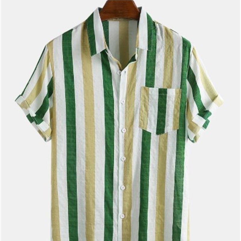2021 America Europe Sale Hot Fine and Cotton Colorful Shirt Short Holiday Stripes Ja84, Red
2021 America Europe Sale Hot Fine and Cotton Colorful Shirt Short Holiday Stripes Ja84, Red