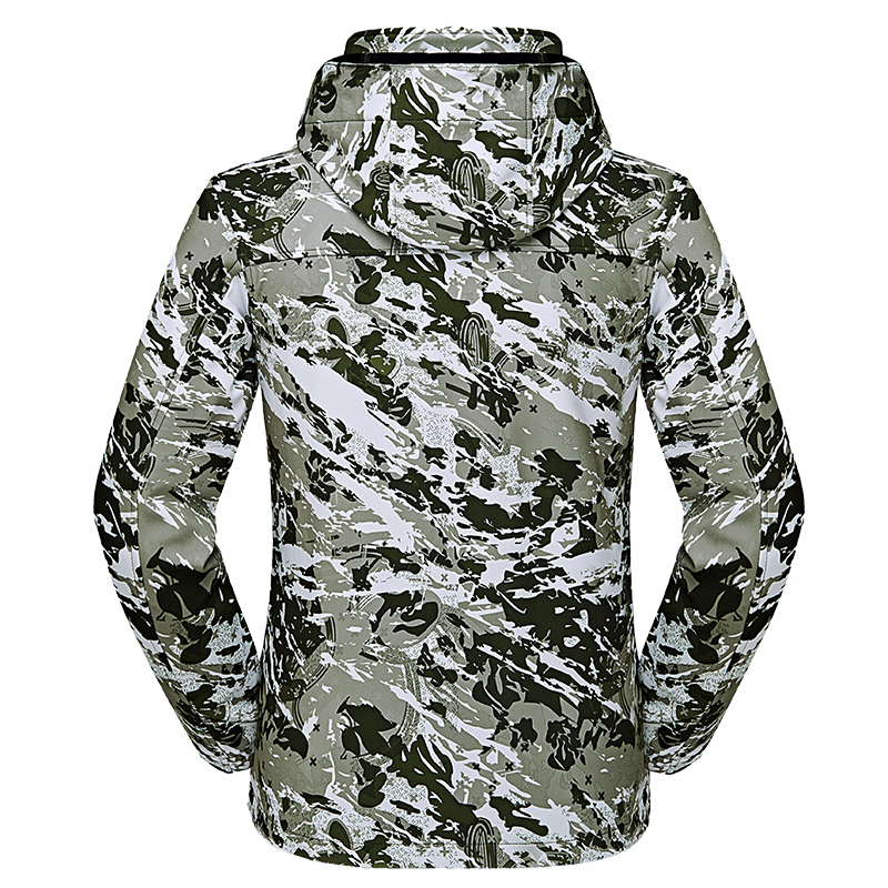 2021 New High Quality Spring Outside the Soft Shell Door Men Camo with Hoodie Proof Dwaterproof Zipper Water Camouflage Male Jacket Size 9xe, Black white
2021 New High Quality Spring Outside the Soft Shell Door Men Camo with Hoodie Proof Dwaterproof Zipper Water Camouflage Male Jacket Size 9xe, Black white