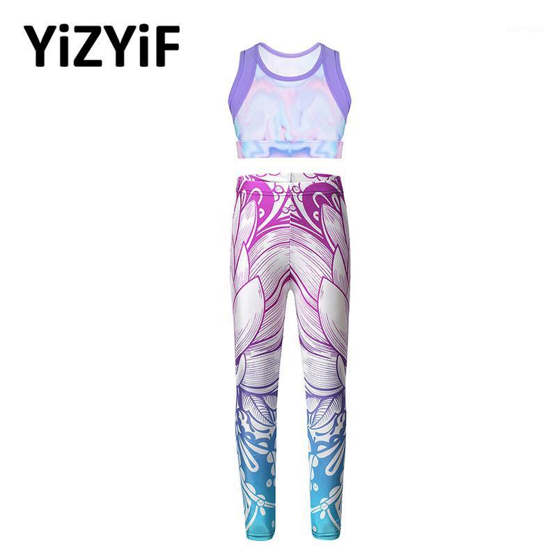 Kids Girls Ballet Dance Costume Sportswear Set Dance Tanks Crop Top With Skinny Fit Pants Leggings Tights Trousers Tracksuit Set1, Multi
Kids Girls Ballet Dance Costume Sportswear Set Dance Tanks Crop Top With Skinny Fit Pants Leggings Tights Trousers Tracksuit Set1, Multi