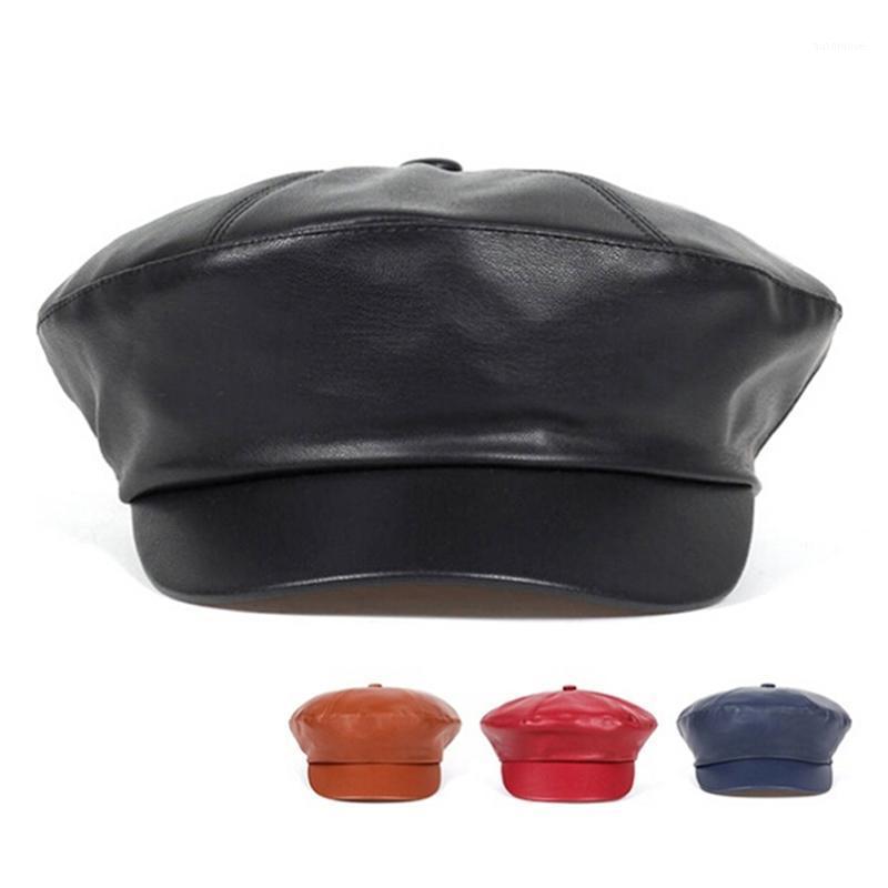 1PC Vintage Womens Ladies Faux PU Leather Beret Hat French Cap Winter Gifts1, Black
1PC Vintage Womens Ladies Faux PU Leather Beret Hat French Cap Winter Gifts1, Black