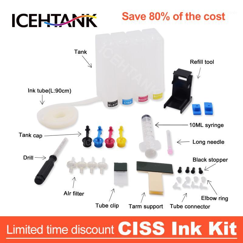 ICEHTANK Bulk Ciss Continuous ink System For Ciss For Canon Pixma Printer Ink Tank Diy Kit With Drill Refill Tool 4 Color1
ICEHTANK Bulk Ciss Continuous ink System For Ciss For Canon Pixma Printer Ink Tank Diy Kit With Drill Refill Tool 4 Color1
