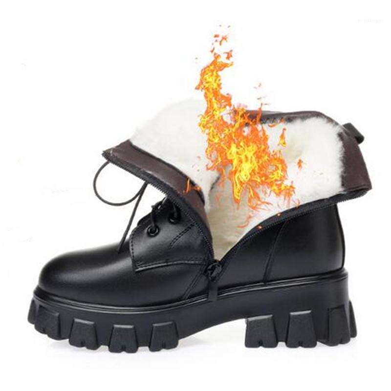 New Fashion Winter Boots Warm Snow Shoes Woman Boots Cowhide Plush Wool Non-slip Thick Bottom Heighten Shoes1, Black inisde plush
New Fashion Winter Boots Warm Snow Shoes Woman Boots Cowhide Plush Wool Non-slip Thick Bottom Heighten Shoes1, Black inisde plush