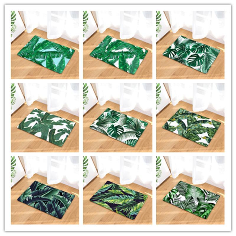 Nordic style Green plant mat bedroom rug kitchen bathroom mat rectangular door1, 14
Nordic style Green plant mat bedroom rug kitchen bathroom mat rectangular door1, 14
