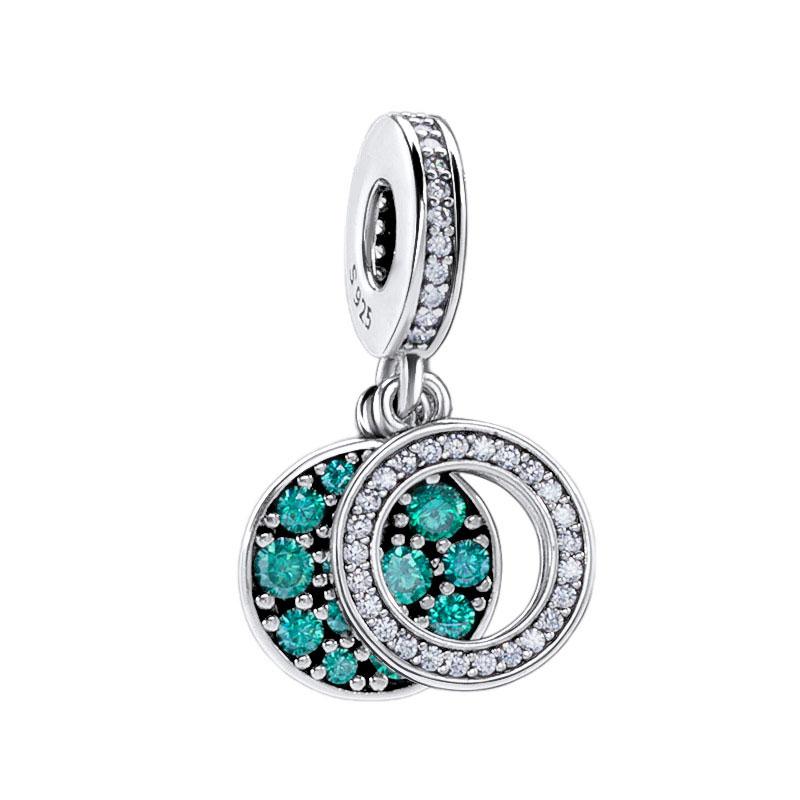 2022 New Spring 925 Sterling Silver Sparkling Green Disc Double Dangle Pendant Charm Bead Fits European Jewelry Charm Bracelets
2022 New Spring 925 Sterling Silver Sparkling Green Disc Double Dangle Pendant Charm Bead Fits European Jewelry Charm Bracelets