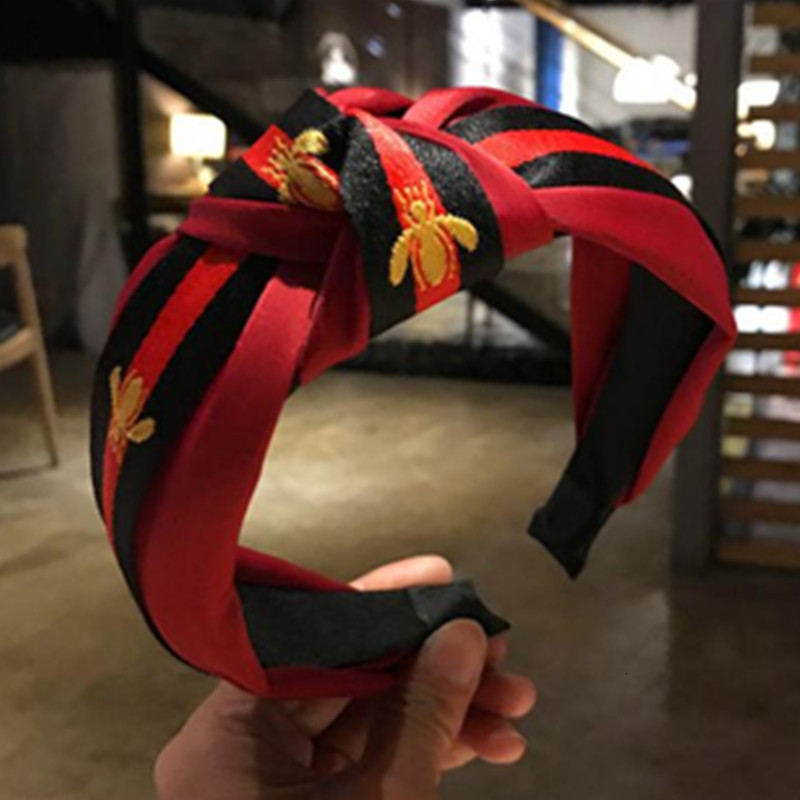 Ribbon Striped Wide Knotted Ladies Hairband Women Accessories Satin Headband Adults Hair Hoop Bees
Ribbon Striped Wide Knotted Ladies Hairband Women Accessories Satin Headband Adults Hair Hoop Bees