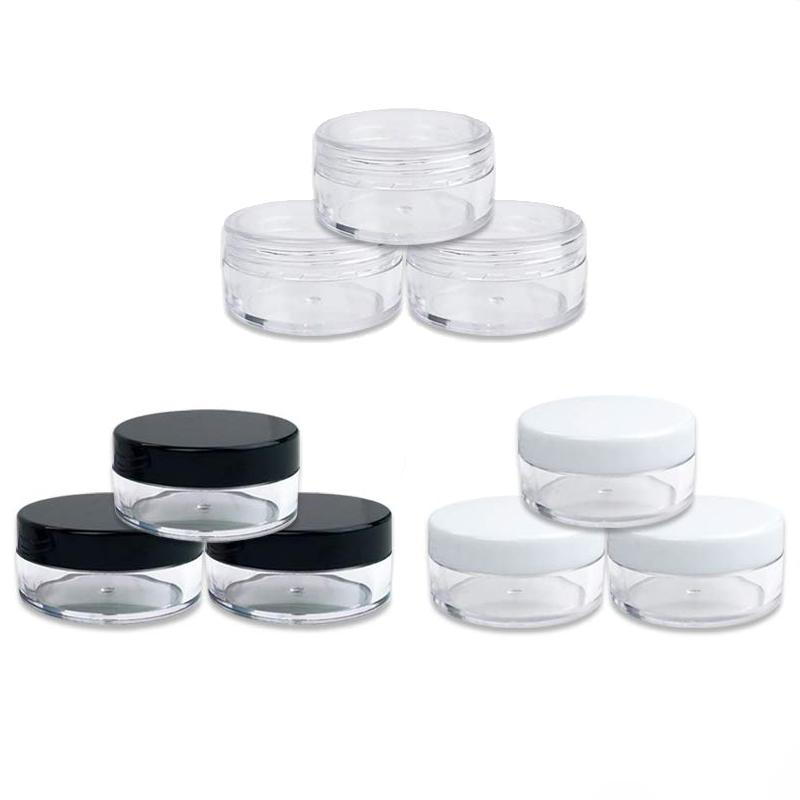 2g 3g 5g Lip Balm Containers 2ml/3ml/5ml Clear Round Cosmetic Pot Jars with Black Clear White Lids Small Tiny Bottle
2g 3g 5g Lip Balm Containers 2ml/3ml/5ml Clear Round Cosmetic Pot Jars with Black Clear White Lids Small Tiny Bottle