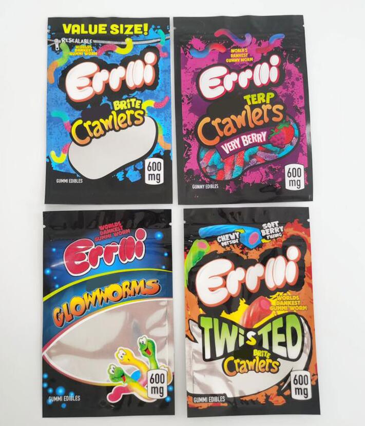 Infused Errlli edibles terp Crawlers mylar Bags 600mg Gummy Edible packaging 3.5g resealable Smell proof bag 500mg shark hashtag honey plastic Zipper baggies
Infused Errlli edibles terp Crawlers mylar Bags 600mg Gummy Edible packaging 3.5g resealable Smell proof bag 500mg shark hashtag honey plastic Zipper baggies