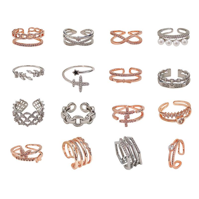 Adjustable Personality Opening Ring Korean Version of the Advanced Light Luxury Ring for Women Ins-Music of the Tide Fashion
Adjustable Personality Opening Ring Korean Version of the Advanced Light Luxury Ring for Women Ins-Music of the Tide Fashion