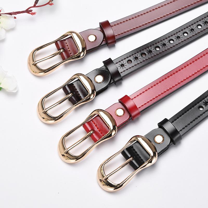 Belts ELEGZO 2021 Women's Leather Belt High-Quality Fashion Retro Cow Pure Color Jeans Ladies Vintage Strap, Black
Belts ELEGZO 2021 Women's Leather Belt High-Quality Fashion Retro Cow Pure Color Jeans Ladies Vintage Strap, Black