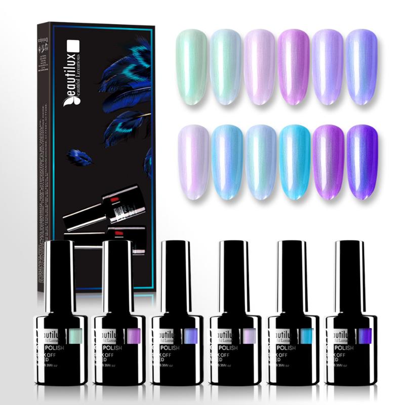 Beautilux Mermaid Nail Gel Polish Kit Shell Pearl Color Gels Nails Art Varnish Lot UV Semi Permanent Nail Lacquer 6pcs/set 10ml, 127132
Beautilux Mermaid Nail Gel Polish Kit Shell Pearl Color Gels Nails Art Varnish Lot UV Semi Permanent Nail Lacquer 6pcs/set 10ml, 127132